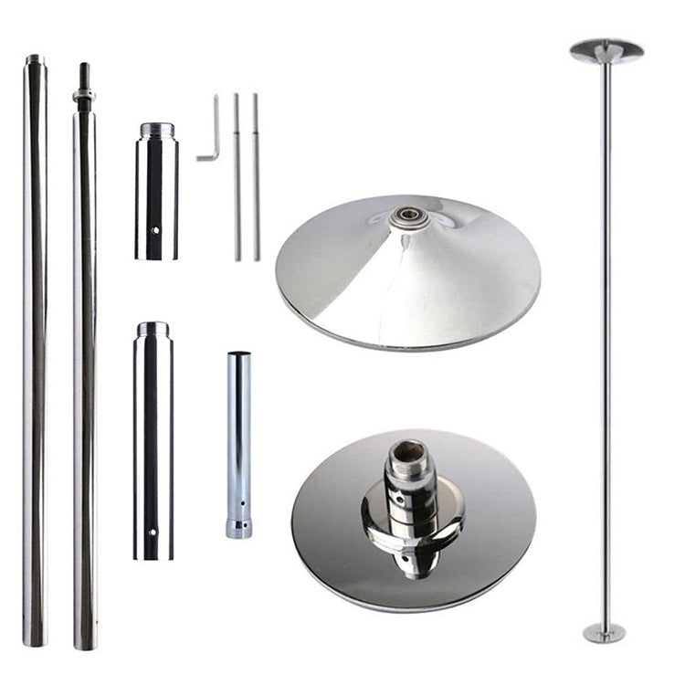 IndoorRotary Fixed Dual-purpose Pole Dance Steel Tube