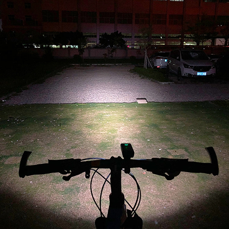 BX3 USB Charging Bicycle Light Front Handlebar Led Light (10 Hours, T6+A02 Lamp), 10 Hours, T6+A02 Lamp