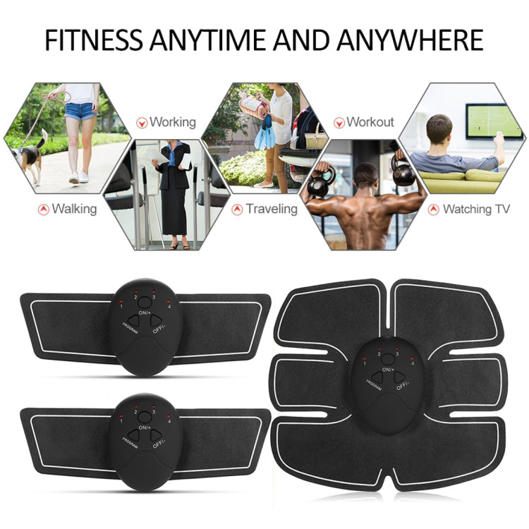 Intelligent Shaping System EMS Body Toning Electrode Kit Muscle Stimulator Home Fitness Training Gear for Men / Women, YZ-808