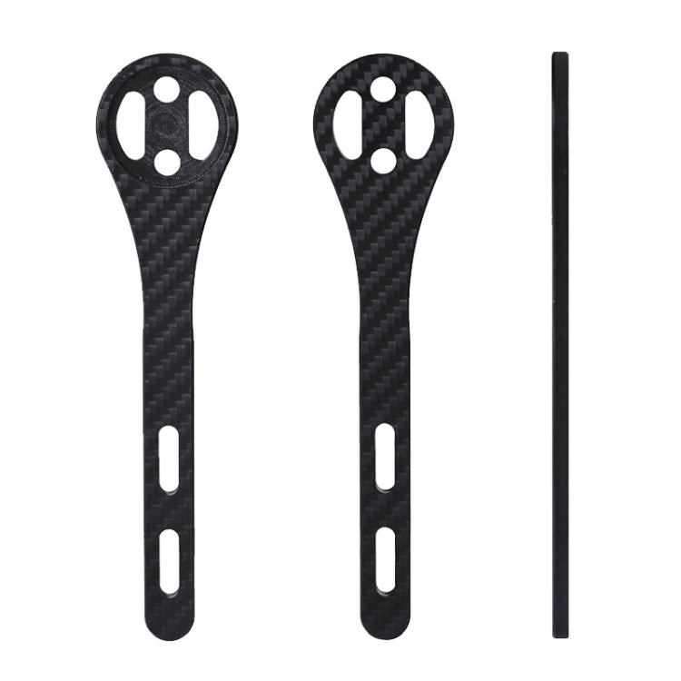 TOSEEK Full Carbon Fiber Road Bicycle Code Table Holder For Garmin Series(Gloss), For Garmin Series(Gloss)