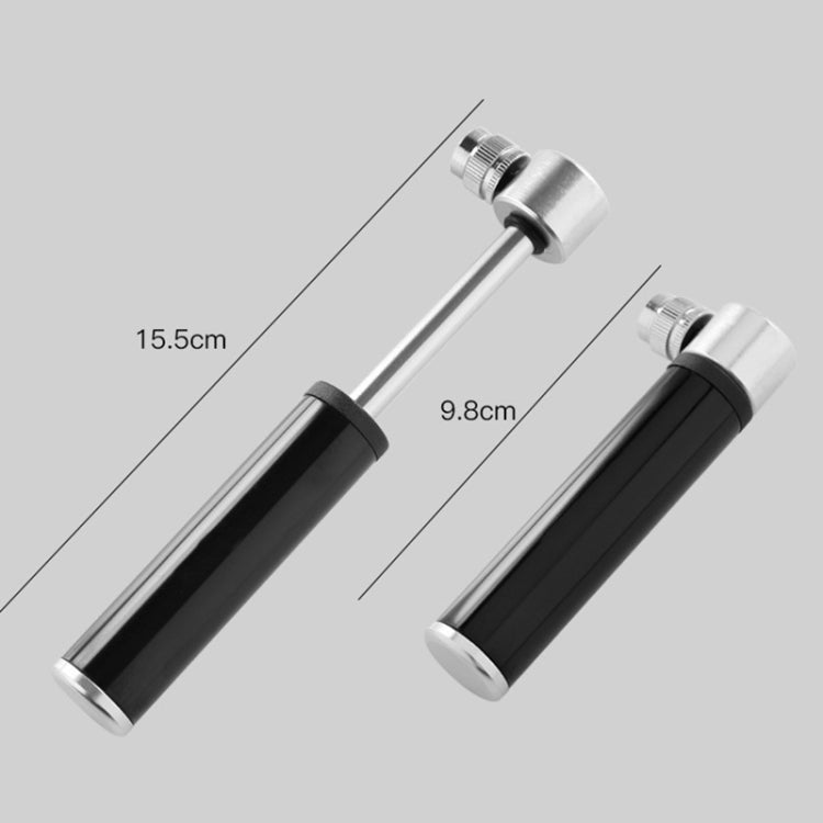 Manual Mini Portable Bicycle Aluminum Alloy Pump + Plastic glue-free tire patch + Tire lever (Red)