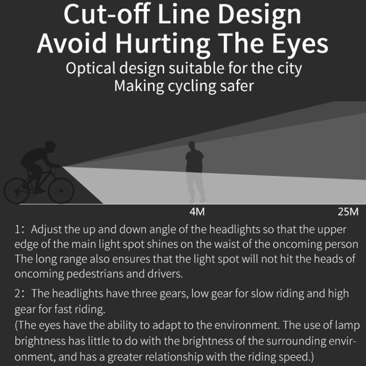 Mountain Bike Road Cycling Headlight Bike Torch Flashlight