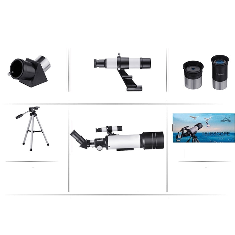 WR852 16x/66x70 High Definition High Times Astronomical Telescope with Tripod(Blue)