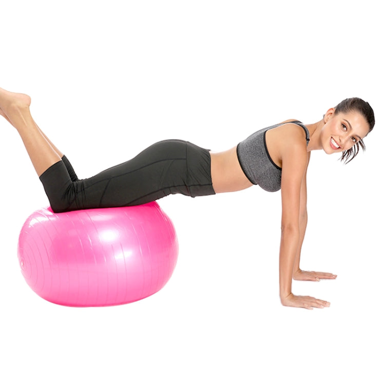 Thickening Explosion-proof Big Yoga Ball Sport Fitness Ball Environmental Pregnant Yoga Ball, Diameter: 65cm, 65cm(Pink), 65cm(Blue), 65cm(Purple)