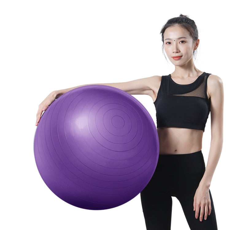 Thickening Explosion-proof Big Yoga Ball Sport Fitness Ball Environmental Pregnant Yoga Ball, Diameter: 65cm, 65cm(Pink), 65cm(Blue), 65cm(Purple)