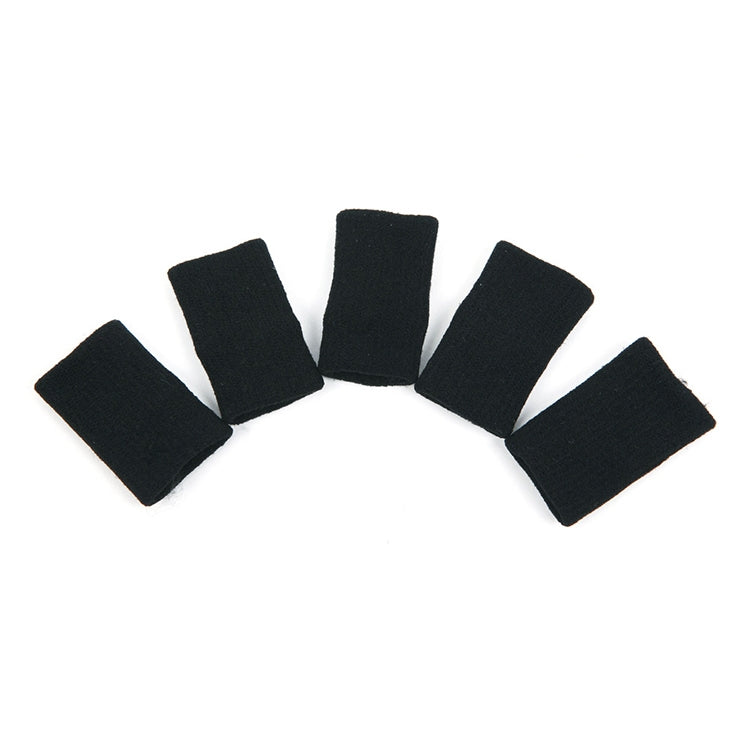 5 in 1 Nylon Movement Protector Finger Sleeve, 5 in 1 Nylon Finger Sleeve(Blue), 5 in 1 Nylon Finger Sleeve(Black)
