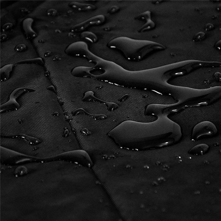 Outdoor Camping BBQ Grill Waterproof Cover, Size: 124x65x101cm (Black)