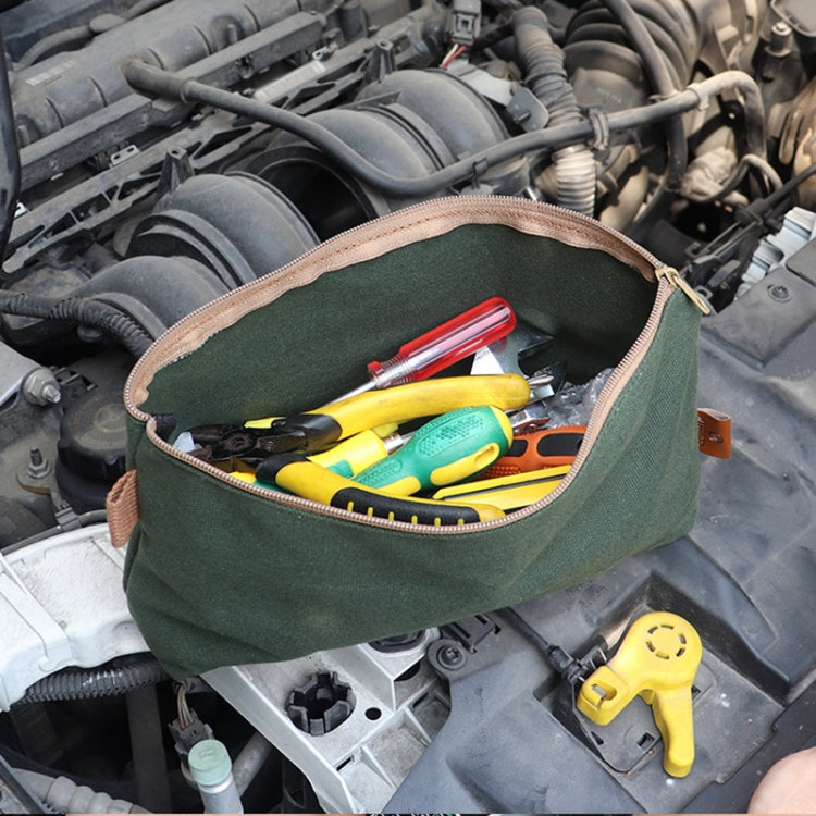 17 x 11.5 x 4cm Electrician Repair Hardware Tool Carrying Bag, 17 x 11.5 x 4cm (Khaki), 17 x 11.5 x 4cm (Grey), 17 x 11.5 x 4cm (Forest Green), 17 x 11.5 x 4cm (Army Green)