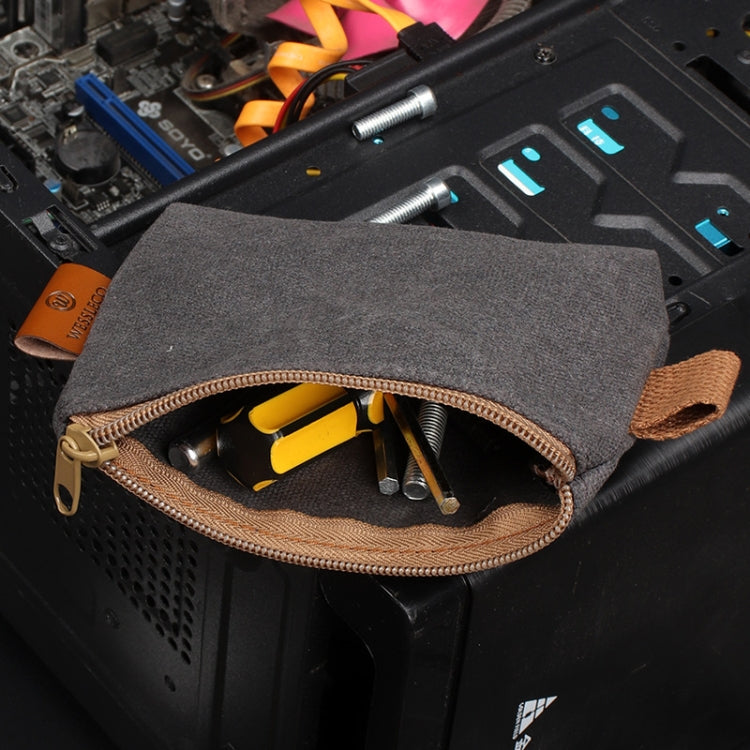 31 x 17 x 6cm Electrician Repair Hardware Tool Carrying Bag, 31 x 17 x 6cm (Khaki), 31 x 17 x 6cm (Grey), 31 x 17 x 6cm (Forest Green), 31 x 17 x 6cm (Army Green)