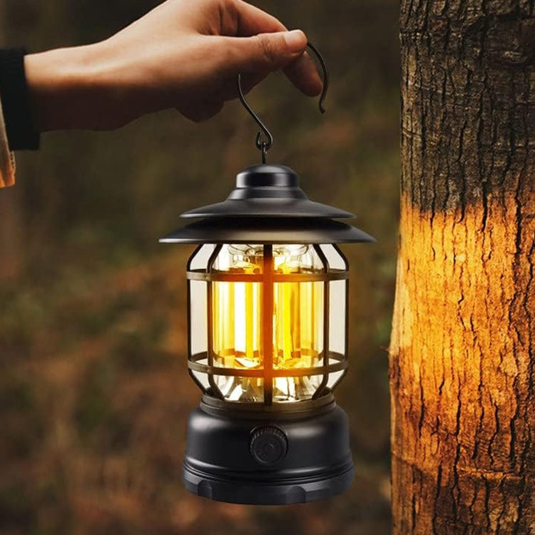 AOTU YT1030 Outdoor Retro Camping Light Emergency Hand Lamp(White)