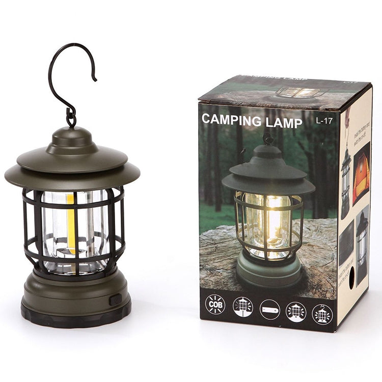 AOTU YT1030 Outdoor Retro Camping Light Emergency Hand Lamp(White)