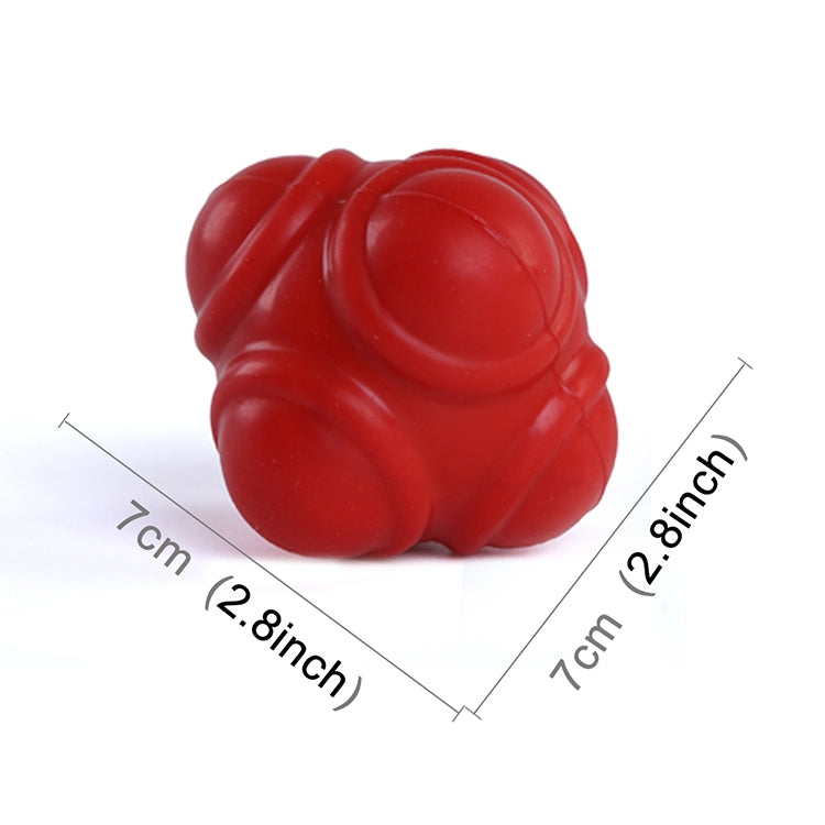 Hexagonal Reaction Ball Quickness and Agility Training Ball, Training Hand and Eye Coordination