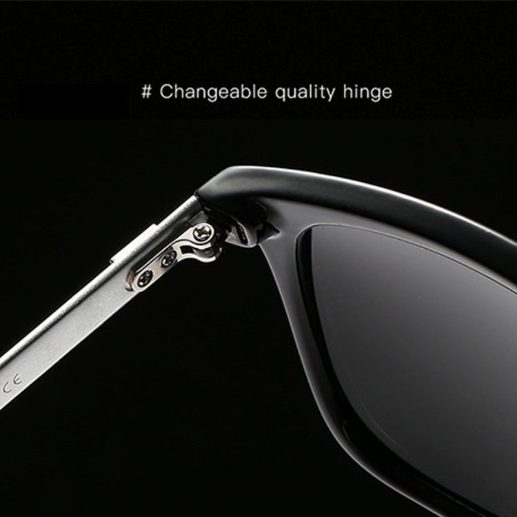 Men Retro Fashion Aluminum Magnesium Frame UV400 Polarized Sunglasses, Grey+ Silver, Demi Brown + Brown, Black Tarnish+ G15 Green, Black Tarnish+ Blue, Black Tarnish+ Grey, Black Tarnish+ Pink, Black Silver+ Grey