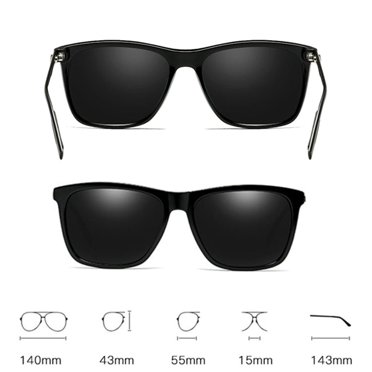 Men Retro Fashion Aluminum Magnesium Frame UV400 Polarized Sunglasses, Grey+ Silver, Demi Brown + Brown, Black Tarnish+ G15 Green, Black Tarnish+ Blue, Black Tarnish+ Grey, Black Tarnish+ Pink, Black Silver+ Grey