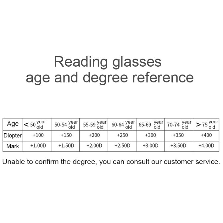 Folding Anti Blue-ray Presbyopic Reading Glasses with Case & Cleaning Cloth, +2.00D, +2.00D