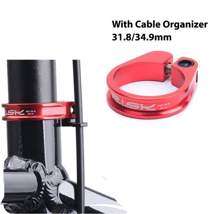 ZTTO MTB Road Bike Seatpost Clamp Aluminium Alloy Bicycle Parts,Diameter: 31.8mm, 31.8mm