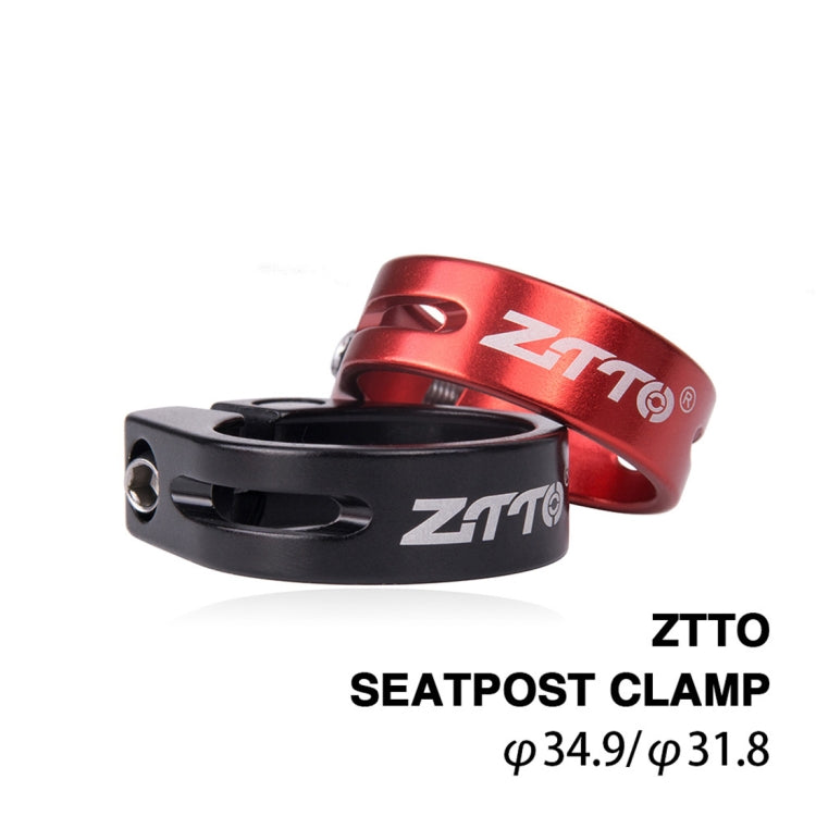 ZTTO MTB Road Bike Seatpost Clamp Aluminium Alloy Bicycle Parts,Diameter: 34.9mm, 34.9mm