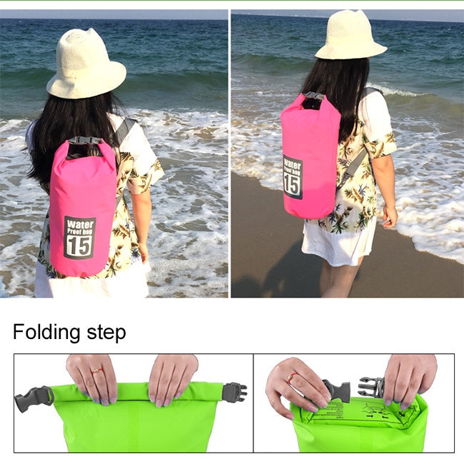 Outdoor Waterproof Dry Dual Shoulder Strap Bag Dry Sack, Capacity: 30L, 30L