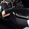 5 Boxes New Style Ice Silk Sleeves Fresh and Cool UV Protection Oversleeve, Open Fingers Style, Open Fingers Style