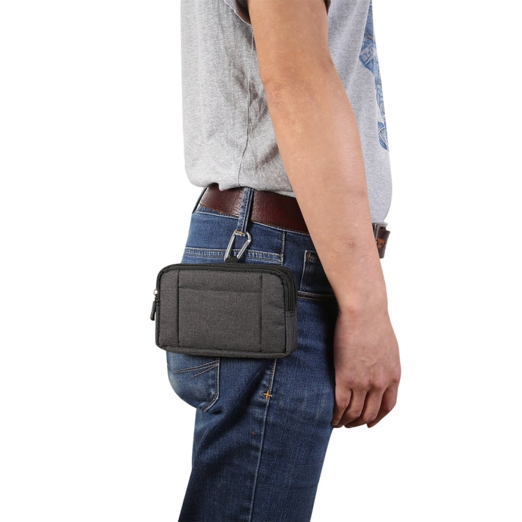 Sports Denim Universal Phone Bag Waist Bag for 5.2 inch or below Smartphones, Size: S, S