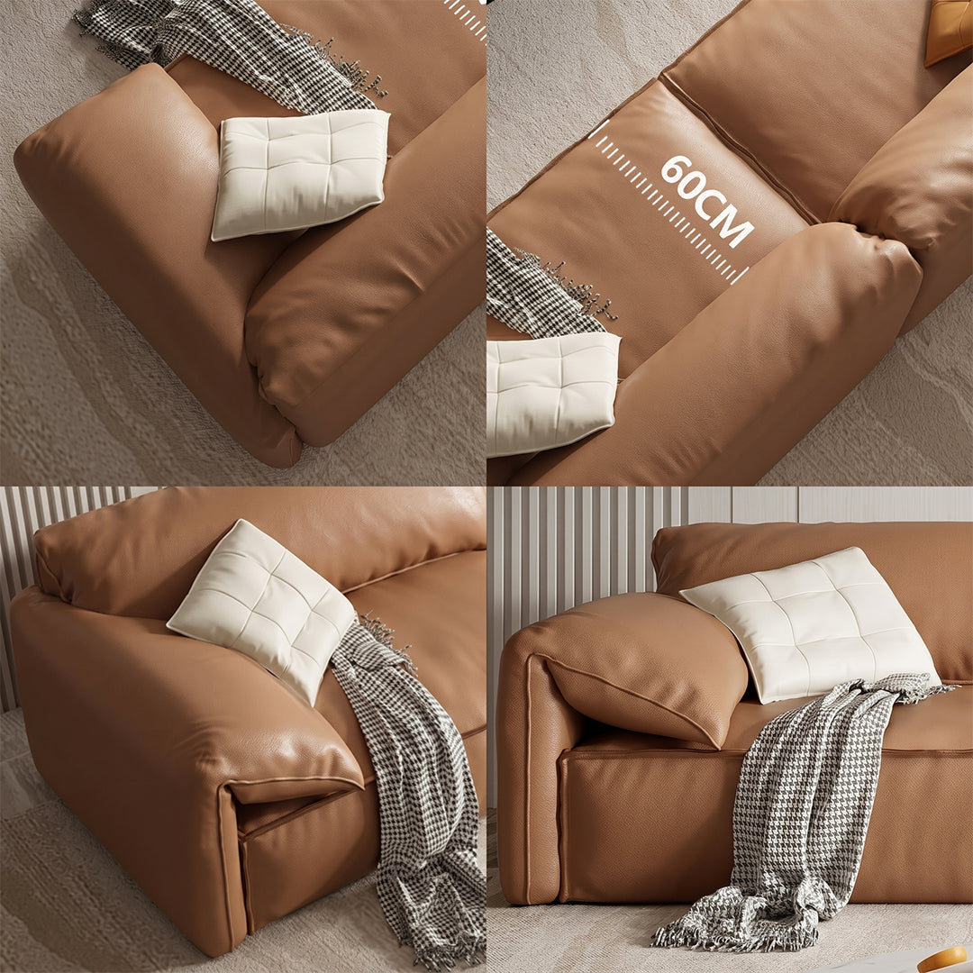Otto L411 Three Seater, Four Seater, Modular Sofa, Leathaire
