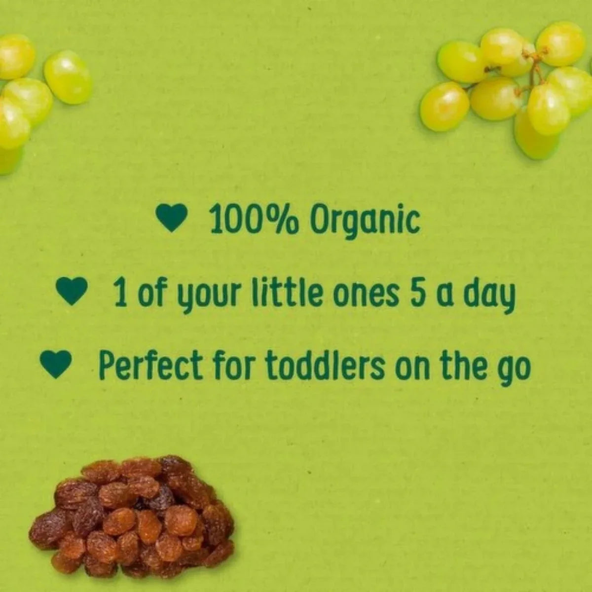 Organix Raisins 36+ months 168g