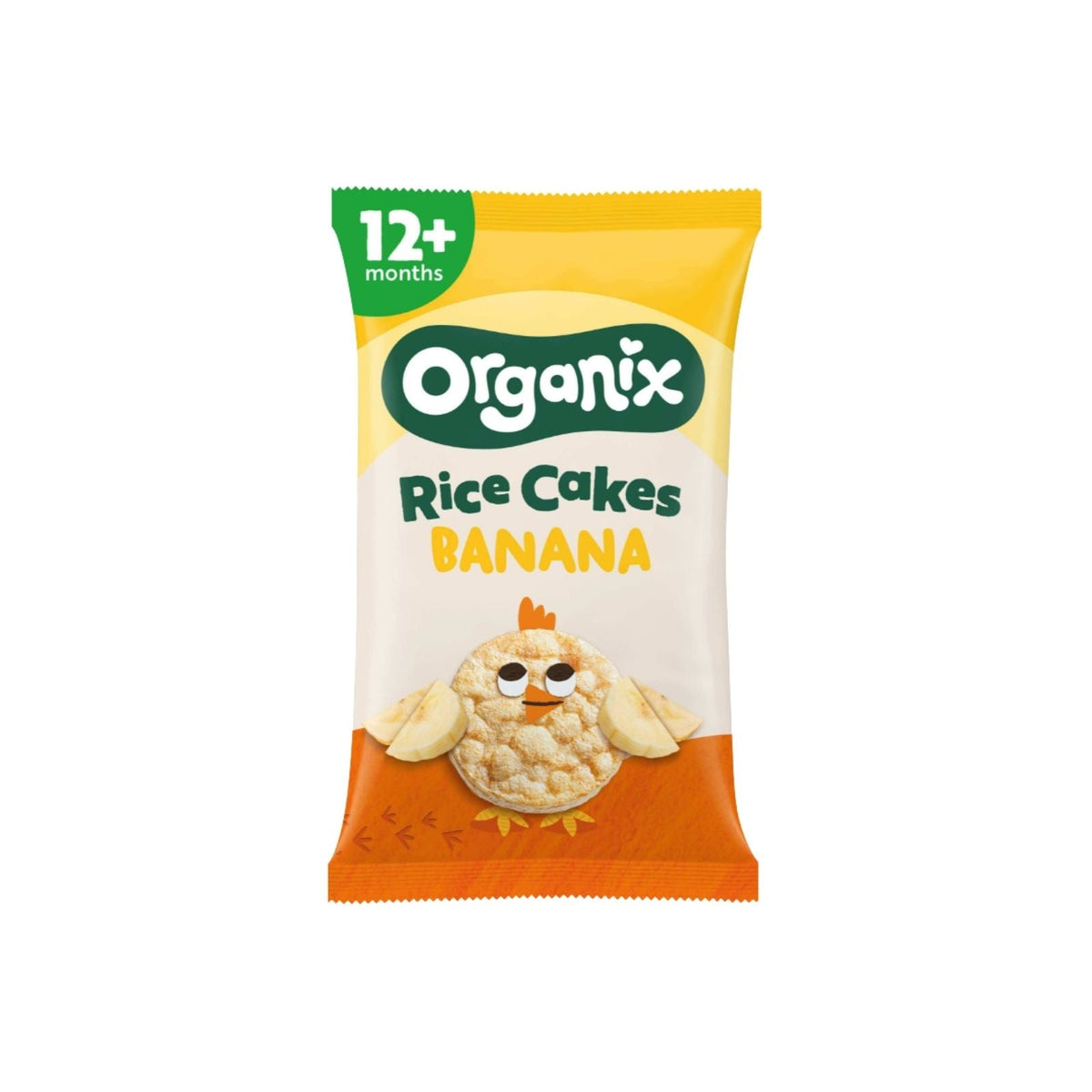 Organix Banana Rice Cakes Clouds 12+ months 40g