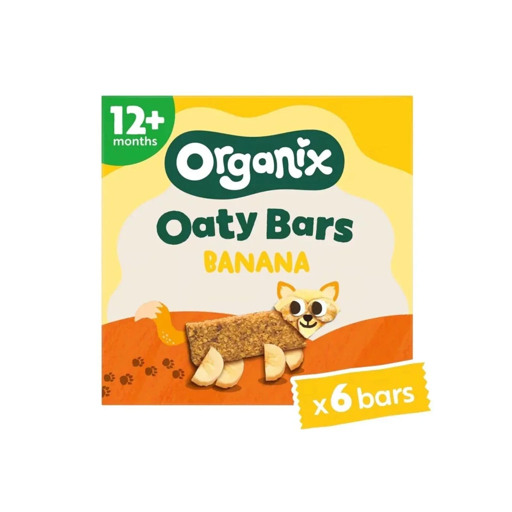 Organix Banana Soft Oaty Bar 12+ months 138g (6x23g)