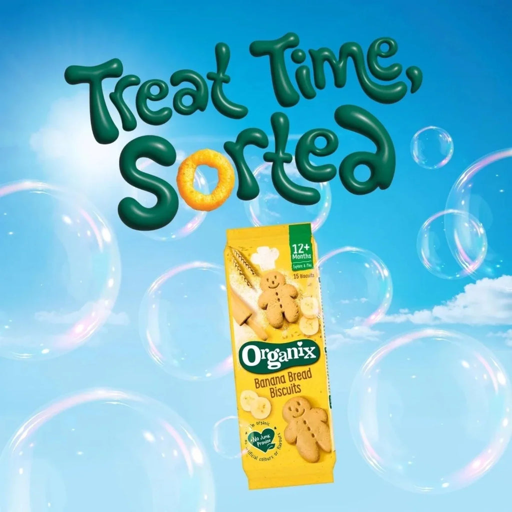 Organix Banana Bread Biscuits 12+ months 135g