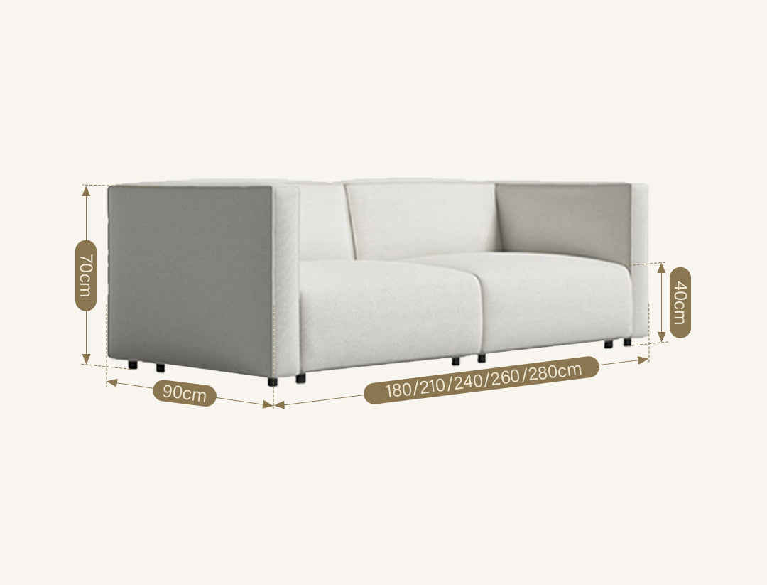 Oakland Two Seater Sofa, Modular Sofa