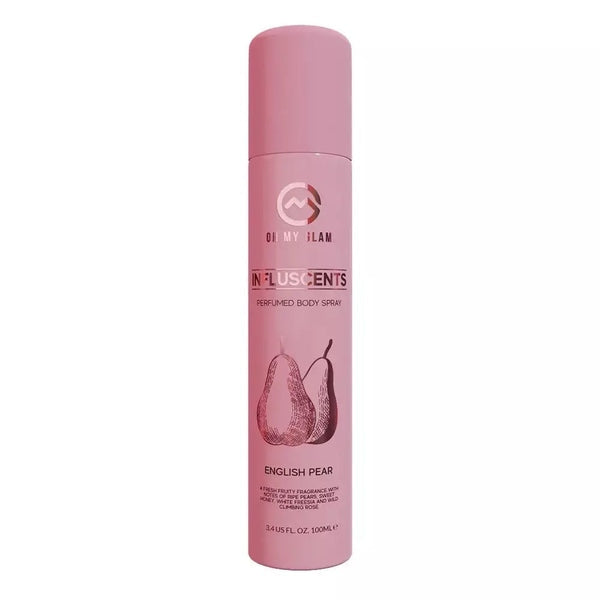 Oh My Glam Influscents Body Spray 100ml - English Pear