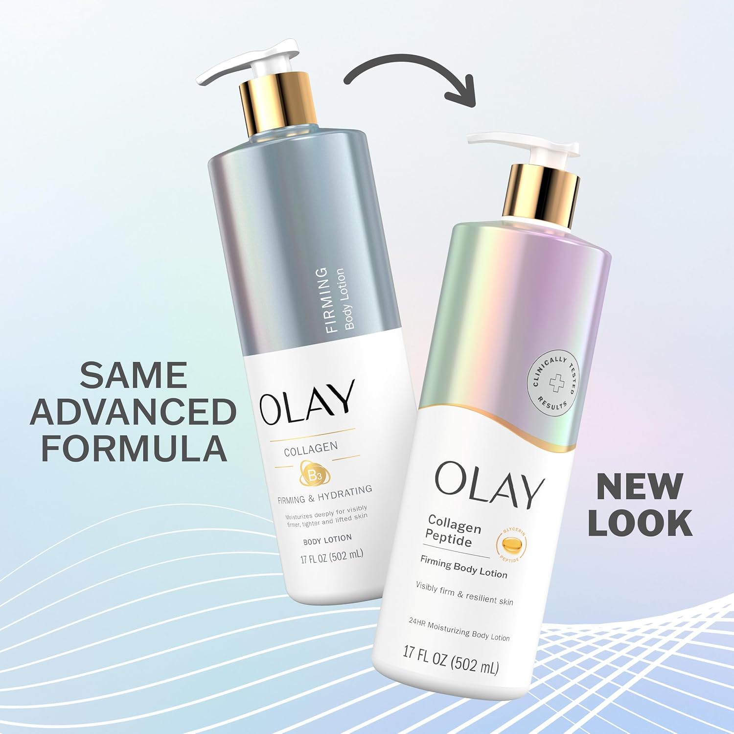 Olay Hydrating & Firming Body Lotion with Collagen Peptide