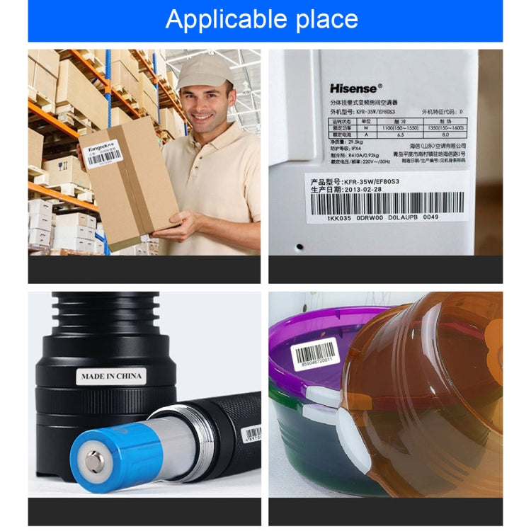 Label Printer Paper Sticker, Size: 20 x 30 mm（5000pcs Labels）, 20x30mm