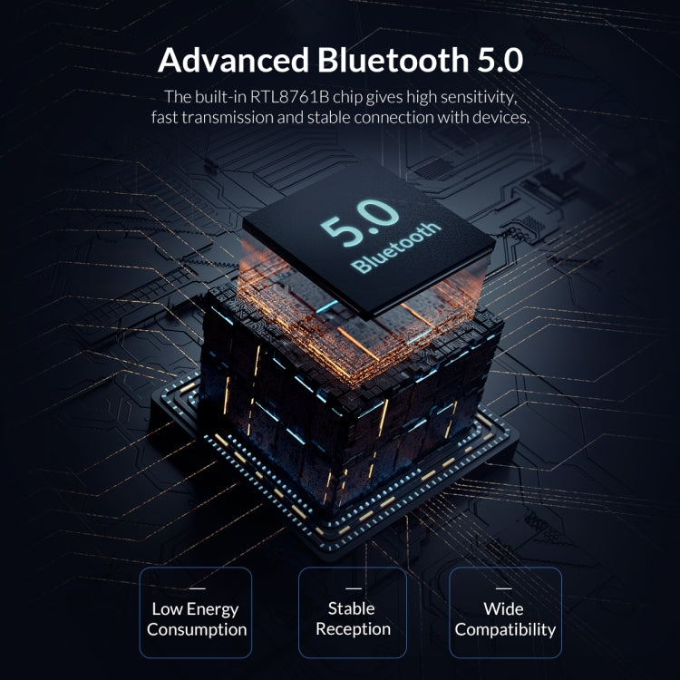 ORICO BTA-608 Bluetooth 5.0 Adapter (Black)