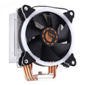 6 Copper Tube CPU Heatsink Fan with RGB Lights, Silent, 4-Pin for Intel & AMD