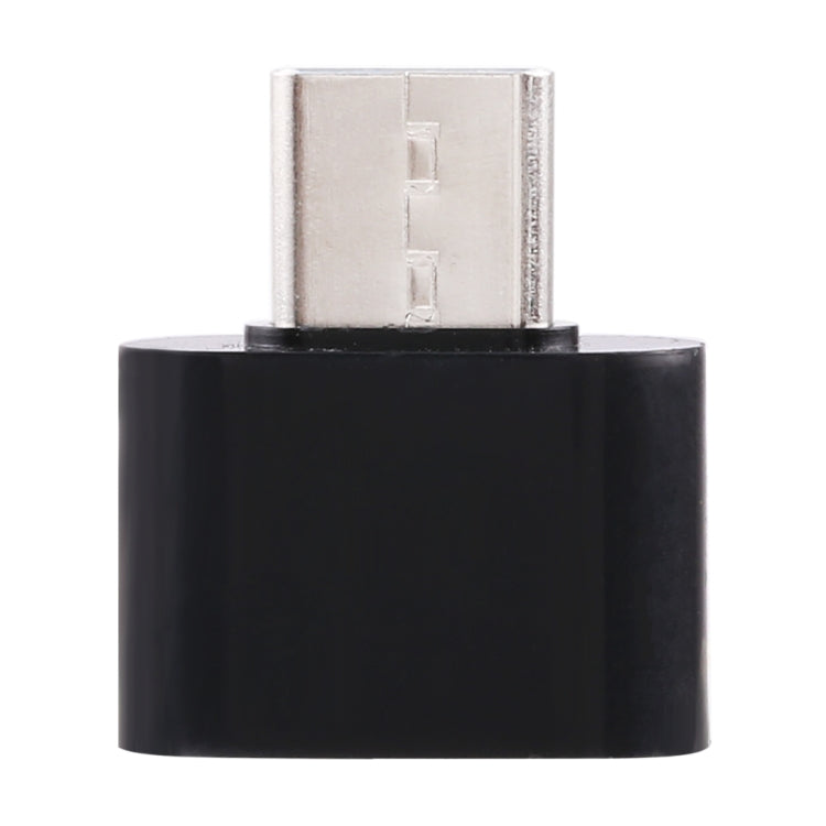Plastic USB-C / Type-C Male to USB 2.0 Female OTG Data Transmission Charging Adapter