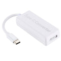 65W 5 Pin MagSafe Series to USB-C / Type-C Converter for MacBook (White)