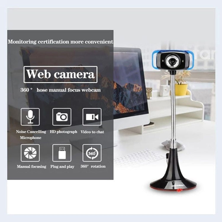 aoni Kujing HD Business Vertical Photo Computer Camera with Microphone, Kujing