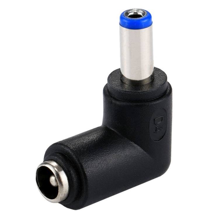 DC 4506 Male  to DC 7406 Female Connector Power Adapter for HP Laptop Notebook, 90 Degree Right Angle Elbow, DC 5521 Male to Female