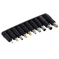 5.5x2.1mm Female to Multiple Male Interfaces 10 in 1 Power Adapters Set for IBM / HP / Sony / Toshiba / Lenovo / ASUS / Samsung / DELL Laptop Notebook, 10 in 1