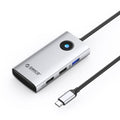 ORICO PW11-5P Type-C / USB-C 5-in-1 5Gbps Multifunction Docking Station(Silver)