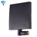 12dBi SMA Male Connector 2.4GHz Panel WiFi Antenna, 2.4GHz Black