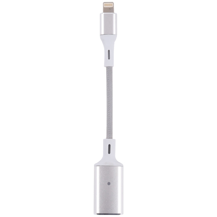 8 Pin Male to USB Female OTG Camera Adapter, Compatible with IOS 13 or Above