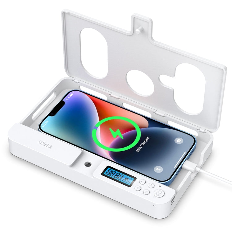 Self-discipline Smart Phone Lock Timing Box (White)