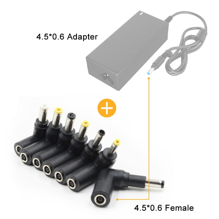 240W DC 4506 Female to DC 5521 Male Connector Laptop Power Adapter