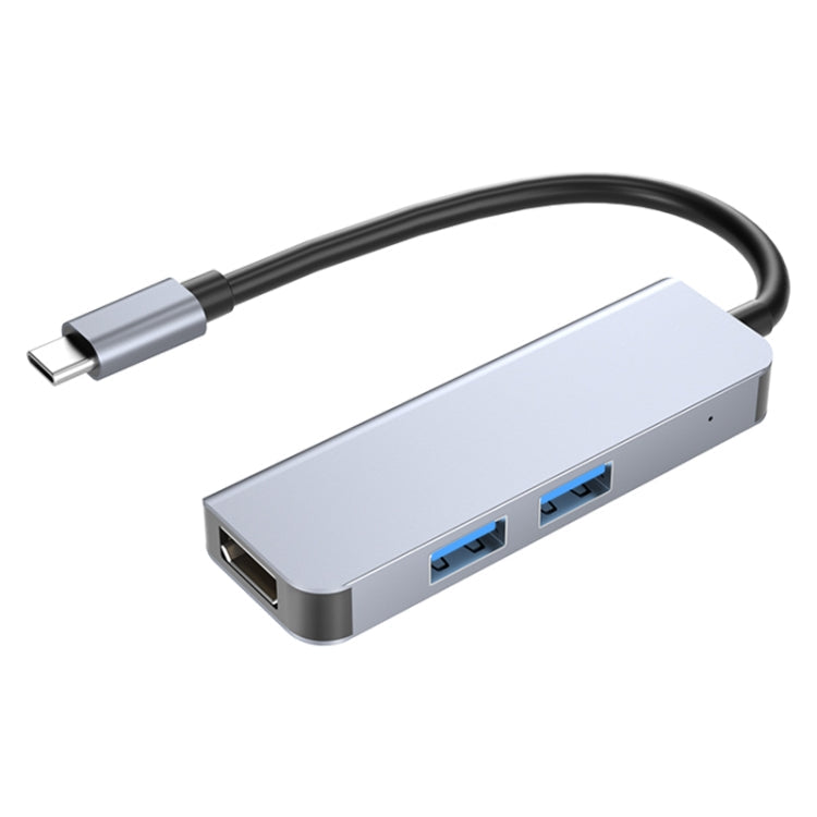 2011N 3 In 1 USB 3.0 x2  HDMI Multi-function Type-C / USB-C HUB Docking Station