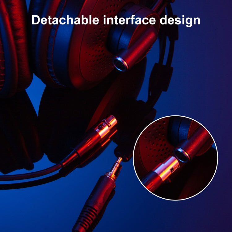 Yanmai D68 Recording Monitor Headphone (Black Blue)