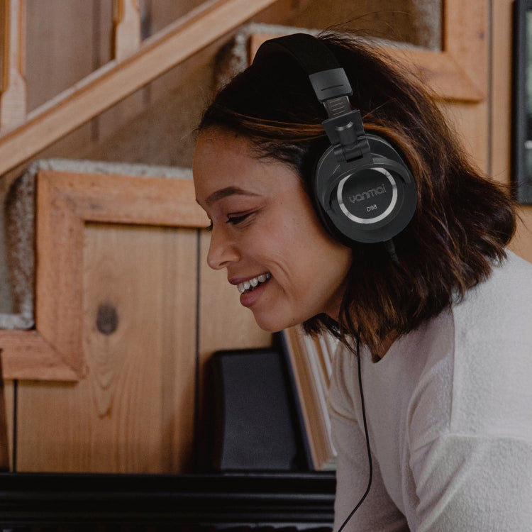Yanmai D98 Professional Recording Monitor Headphone (Black)