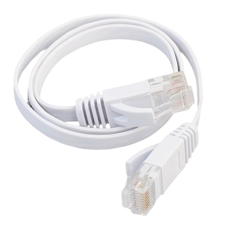 0.5m CAT6 Ultra-thin Flat Ethernet Network LAN Cable, Patch Lead RJ45, Length: 0.5m