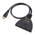 3 x 1 4K 60Hz HDMI Bi-Direction Switcher with Pigtail HDMI Cable